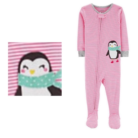 Carter's Other - Penguin Footed Pajamas